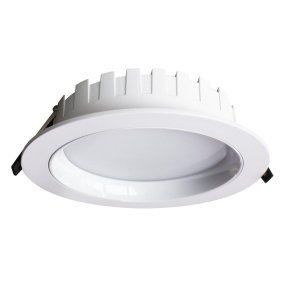 City Downlight 12/14/16W Vit från Designlight - St&auml;llbar effekt och ljustemperaturEffekten kan st&auml;llas i tre niv&aring;er &ndash; 12 W, 14 W eller 16 W &ndash; och ljustemperaturen v&auml;ljs mellan 3000 K (varmare, behagligt ljus) och 4000 K (neutralvit, n&aring;got klarare ljus).