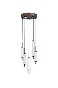 Cattail Ø37 Brun från Searchlight - Cattail &auml;r en unik pendel med ett stilrent, skulpturalt uttryck.