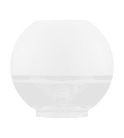 Klotkupa 85 Mattvit från Karlskrona lampfabrik - 