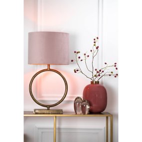 Livu 50cm Brons från Light & Living - Livu lampfot &ndash; en stilren kombination av modern design och vintage charm!
