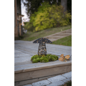 Otto 26cm Svart från Star Trading - Gjord av svart konstrotting med metallstomme.