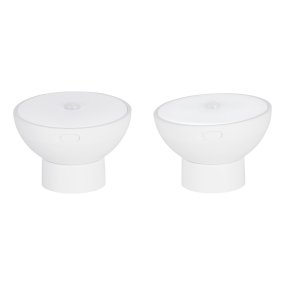 Eidani 2-pack Vit barnlampa från Eglo - Lampan har en integrerad r&ouml;relsesensor och en str&ouml;mbrytare med tre l&auml;gen: ON, OFF och AUTO.