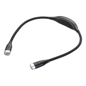 Yamenzi Svart portabel från Eglo - Yamenzi &auml;r en smart och flexibel LED-lampa som placeras bekv&auml;mt runt nacken och ger riktad belysning helt utan att du beh&ouml;ver anv&auml;nda h&auml;nderna.