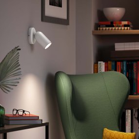 Pongee vit spotlight från Philips - 