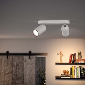 Pongee 2 vit spotlight från Philips - 
