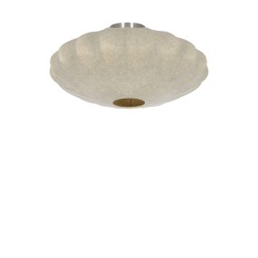 Fay Ø50 Brun plafond från Light & Living - Dess mjuka, b&ouml;ljande form ger ett harmoniskt uttryck och passar perfekt i b&aring;de moderna och klassiska milj&ouml;er.
