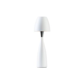 Anemon 38cm Mattvit bordslampa från Belid -  Mjuka, runda former som smälter in i alla miljöer.