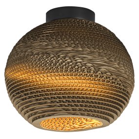Cardboard Ball Ø26 Brun plafond från Ledvance - Cardboard &auml;r en simpel plafond med h&aring;llbar design.