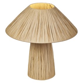 Bamboo Paper Hut 40cm Natur bordslampa från Ledvance - Placera f&ouml;rslagsvis i vardagsrummet, p&aring; byr&aring;n i hallen eller i f&ouml;nstret i k&ouml;ket.
