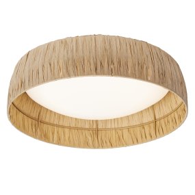 Bamboo Paper Ø40 Natur plafond från Ledvance - Den naturliga formgivningen och det naturliga materialet g&ouml;r att den passar in i n&auml;stan alla hem och stilar.