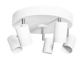 Aurora 5 Vit spotlight från By Rydéns - Aurora ger ett effektivt och behagligt ljus och passar utm&auml;rkt i b&aring;de moderna och klassiska milj&ouml;er.