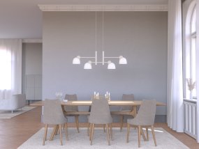 Bird 120cm Sand/vit från Belid - Tillverkad i Varberg och &auml;r Bird en hyllning till Belids hantverksarv samtidigt som den bryter gr&auml;nserna f&ouml;r traditionell design.