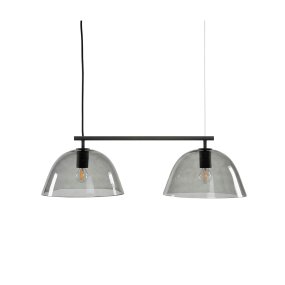 Wendo 70cm Svart taklampa från CO Bankeryd - Wendo taklampa passar utm&auml;rkt &ouml;ver rektangul&auml;ra matbord d&auml;r lampan ger ett bra ljus samtidigt som den skapar karakt&auml;r i rummet.