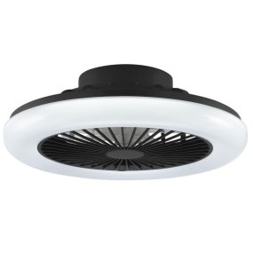 Montero Ø42 Svart från Brilliant - Tillverkad i metall och plast med en svart finish f&aring;r den ett diskret och tidl&ouml;st uttryck som passar lika bra i sovrummet som i vardagsrummet, k&ouml;ket eller hemmakontoret.
