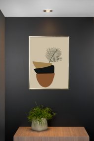 Tube spotlight GU10 Krom från Lucide - Den &auml;r framtagen f&ouml;r att enkelt integreras i undertak och passar perfekt i moderna milj&ouml;er som vardagsrum, hall eller sovrum.