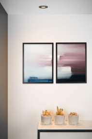 Tube spotlight GU10 Svart från Lucide - Den &auml;r framtagen f&ouml;r att enkelt integreras i undertak och passar perfekt i moderna milj&ouml;er som vardagsrum, hall eller sovrum.