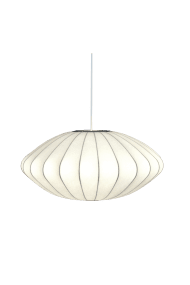 Josefine Ø50 Vit taklampa från Aneta Lighting - Josefine takpendel &auml;r en elegant lampa med en mjuk och harmonisk form som ger rummet ett behagligt uttryck.