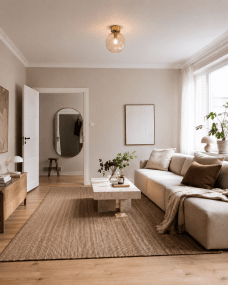 Globi Ø25 Borstad mässing/amber plafond från Nordic Lighting - Ge rummet ett varmt och elegant uttryck med denna taklampa i tidl&ouml;s design.