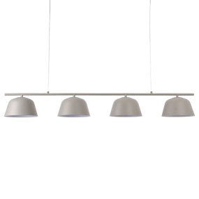 Pop 142cm Beige taklampa från Nordic Lighting - Pop &auml;r en stilren taklampa i metall med en mjuk, beige finish som ger ett lugnt och modernt intryck.