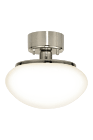 New August Ø27 Silver plafond från Aneta Lighting - F&ouml;r dig som vill ha en lampa med karakt&auml;r utan att ta &ouml;ver rummet &auml;r New August det idealiska valet &ndash; en stilren detalj som f&ouml;rh&ouml;jer hela din inredning.