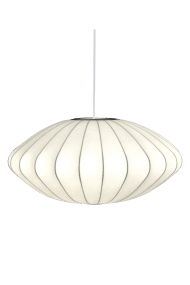 Josefine Ø65 Vit taklampa från Aneta Lighting - Josefine takpendel &auml;r en elegant lampa med en mjuk och harmonisk form som ger rummet ett behagligt uttryck.