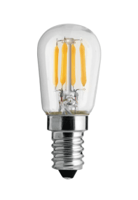 E14 2,5W 2200K 3-steg dimbar minne Transparent från Unison - P&auml;ron klar E14-ljusk&auml;lla med en effekt p&aring; 2,5W och ett varmt ljus p&aring; 2200K ger en behaglig och inbjudande atmosf&auml;r.