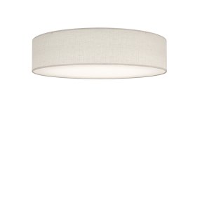 Soft Ø50 Vit linne plafond från Belid - Soft &auml;r en stilren plafond som sprider ett mjukt och behagligt ljus i rummet.