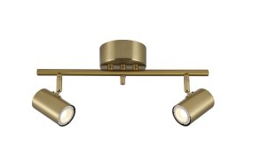 Omega 2 Mässing spotlight från Nordic Lighting - Omega &auml;r en klassisk spotlight med elegant design av metall i borstad m&auml;ssingfinish.