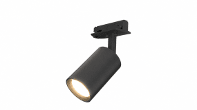 Forma spot Svart från Nordic Lighting - Anslut str&ouml;mmen antingen i slutet/b&ouml;rjan av skenan med en anslutning eller i mitten av skennan med mittanslutning.