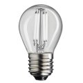 E27 klot 2W 2700K dimbar Transparent från Unison - 