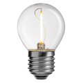 LED E27 klot 1W 2700K Transparent från Unison - 