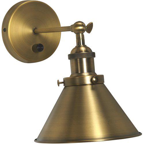 PR Home - Anton 27cm - Sänglampa - Antikmässing