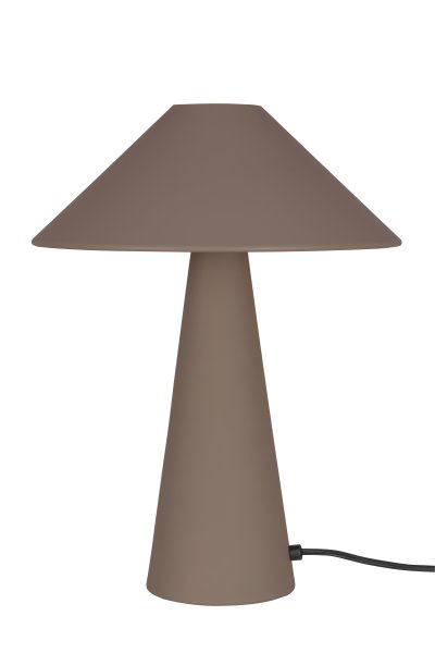 Cannes 40cm Mocha bordslampa från Globen Lighting - Cannes bygger p&aring; en balans av geometriska former i en minimalistisk och stilren design som passar i m&aring;nga milj&ouml;er.