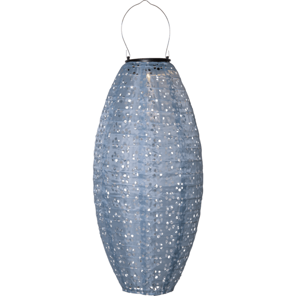 Star Trading - Festa - Solcellslampa - Blå