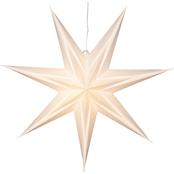 Star Trading - Holly Ø60 - Adventsstjärna - Vit