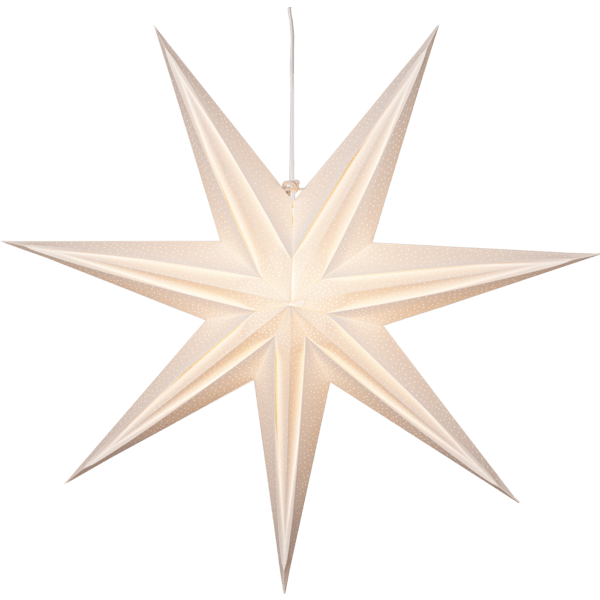 Star Trading - Holly Ø75 - Adventsstjärna - Vit | Julbelysning - Adventsstjärnor | Lampspecialisterna
