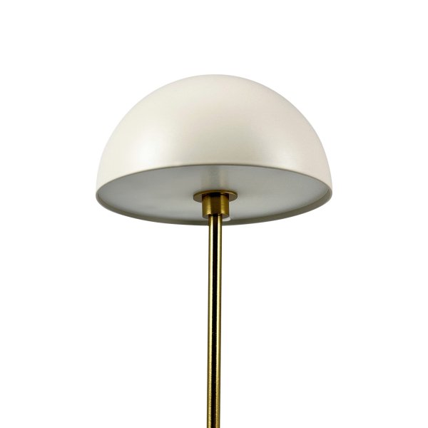 Along set 20cm Beige portabel från Dyberg Larsen - Along levereras i ett set om tv&aring; lampor som kan monteras p&aring; tre olika s&auml;tt &ndash; en h&ouml;g och en l&aring;g, tv&aring; l&aring;ga eller tv&aring; h&ouml;ga &ndash; helt utan verktyg.
