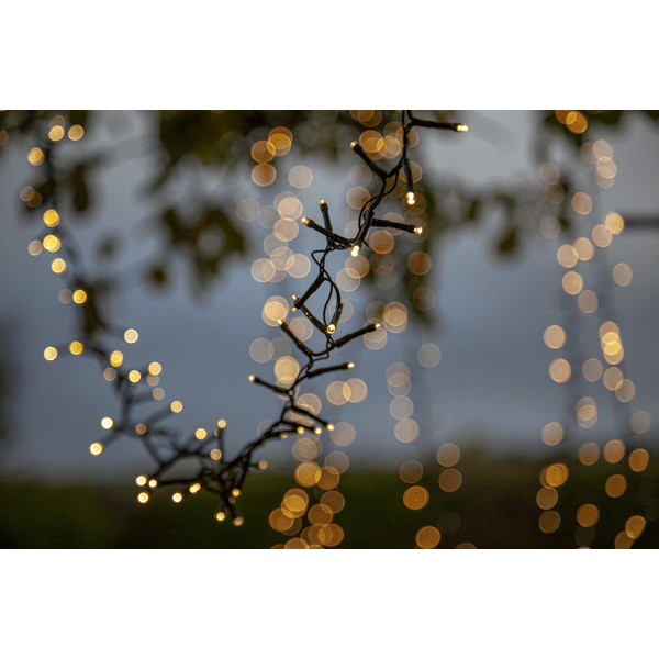 Star Trading - Ljusslinga Shiny Warm White 24m - Ljusslinga - Svart