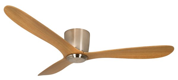 Cetus II Ø132 Nickel från Texa Design - Den energisn&aring;la motorn i nickel erbjuder 6 hastigheter och&nbsp;omv&auml;nd funktion vilket g&ouml;r att den kan anv&auml;ndas b&aring;de p&aring; sommaren f&ouml;r att svalka och p&aring; vintern f&ouml;r att recirkulera varm luft.