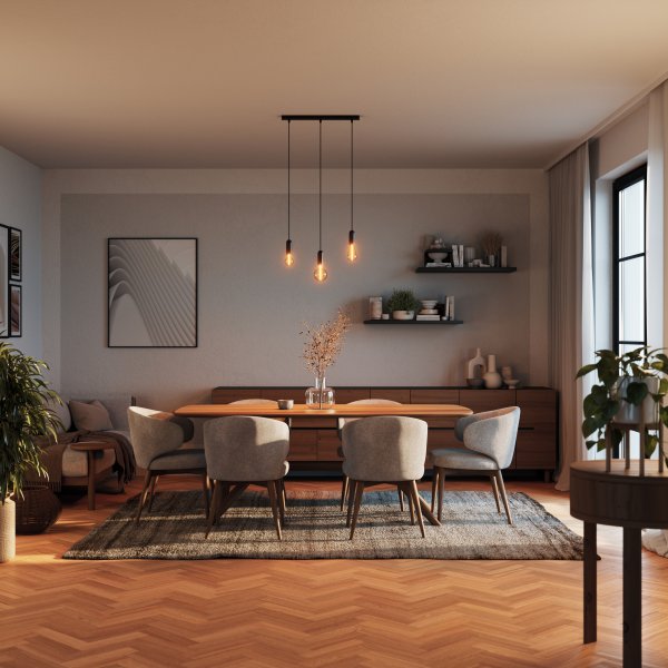 Triple Canopy Svart från Ledvance - 