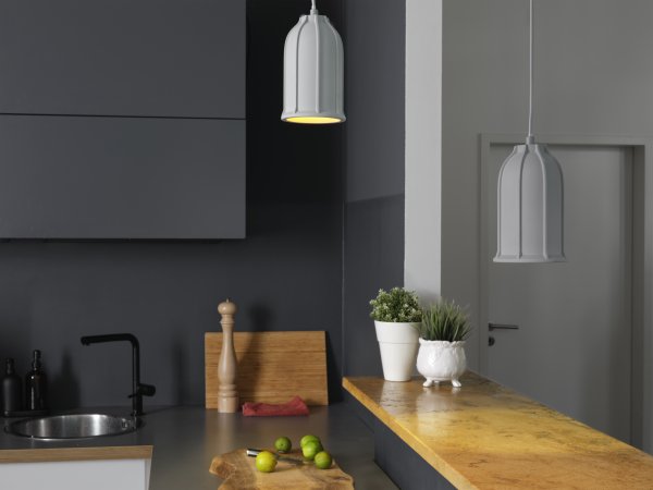 Zoom bild av Concrete Sim Ø12 Grå taklampa från Osram - 
