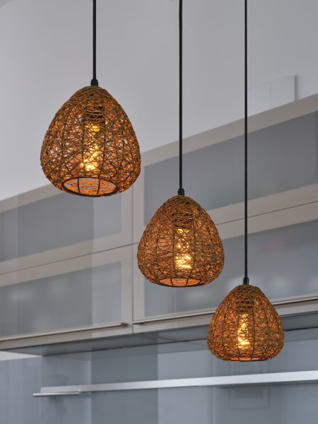 Zoom bild av Paper Drop 60cm Natur taklampa från Osram - Paper Drop &auml;r en vacker lampa med bohemisk design.