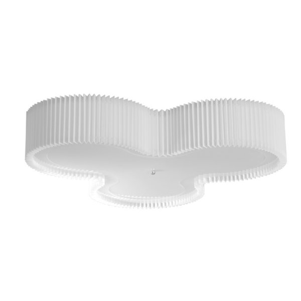 Kolme Ø70 Vit plafond från CO Bankeryd - Kolme &auml;r en unik och stilfull taklampa tillverkad i vinyl, som med sin skulpturala design tillf&ouml;r ett konstn&auml;rligt uttryck till ditt hem.