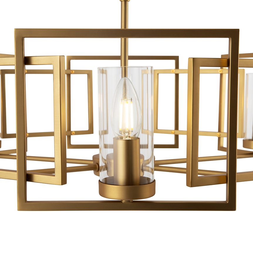Bowi Ø65 Guld taklampa från Maytoni - Bowi &auml;r en elegant takkrona i metall med sofistikerad guldfinish.
