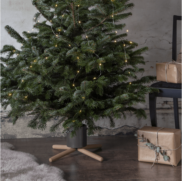 Julgransfot Granig Brun från Star Trading - F&ouml;r granar med en basdiameter mellan 3-11cm och en h&ouml;jd upp till 220cm.