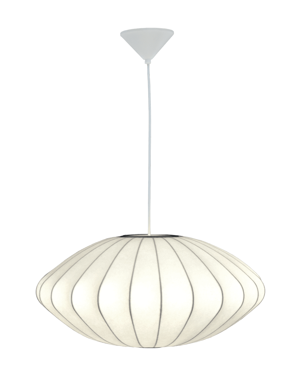 Josefine Ø65 Vit taklampa från Aneta Lighting - Josefine takpendel &auml;r en elegant lampa med en mjuk och harmonisk form som ger rummet ett behagligt uttryck.