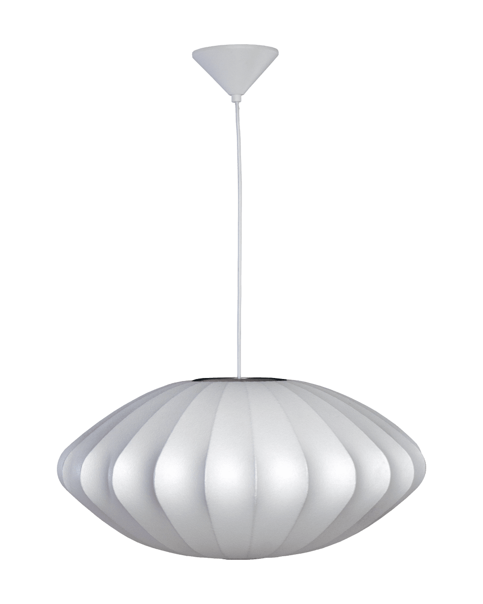 Josefine Ø65 Vit taklampa från Aneta Lighting - Josefine takpendel &auml;r en elegant lampa med en mjuk och harmonisk form som ger rummet ett behagligt uttryck.