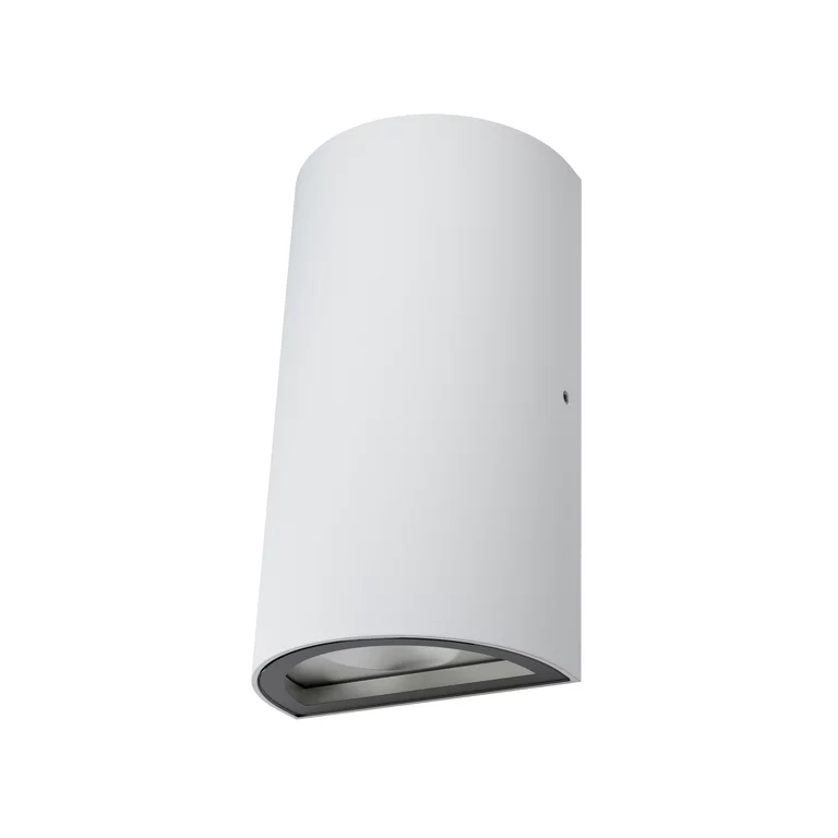 UpDown Vit utelampa från Ledvance - UpDown &auml;r en stilren och modern v&auml;gglampa som skapar en effektfull ljusspridning b&aring;de upp&aring;t och ned&aring;t.