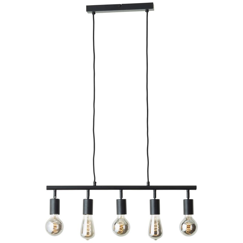 Tiffany 63cm Mattsvart taklampa från Brilliant - 