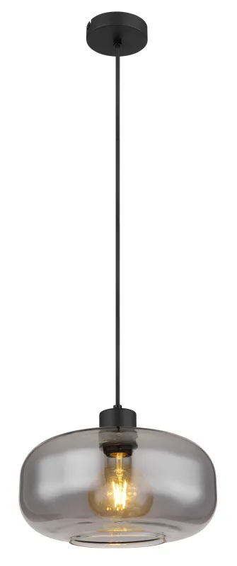 Globo Lighting - Giuseppe Ø28 - Taklampa - Rökfärgad